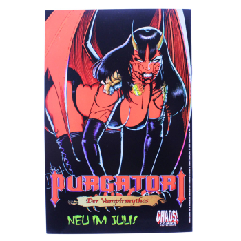 Lady Death Comic 1/2 Gold Logo Edition Chaos 1998 | Hoppla-Stuff